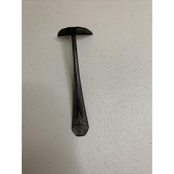 ANTIQUE VINTAGE COLLECTIBLE Shovel 4” Wm.ROGERS & SON AA SILVER PLATE Orig Box - Picture 2 of 7